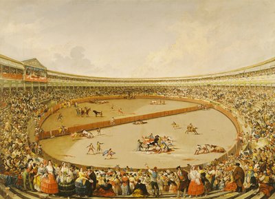 La corrida de toros de Eugenio Lucas y Padilla